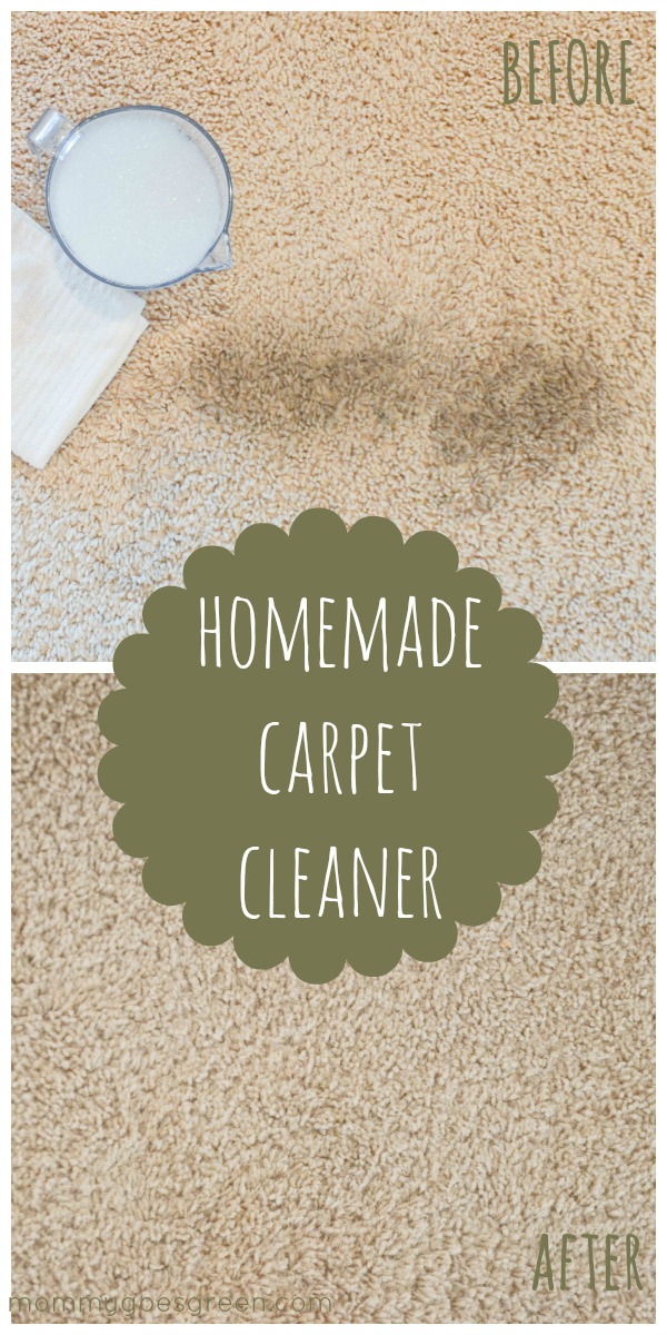 homemade carpet cleaner Mommy Goes Green