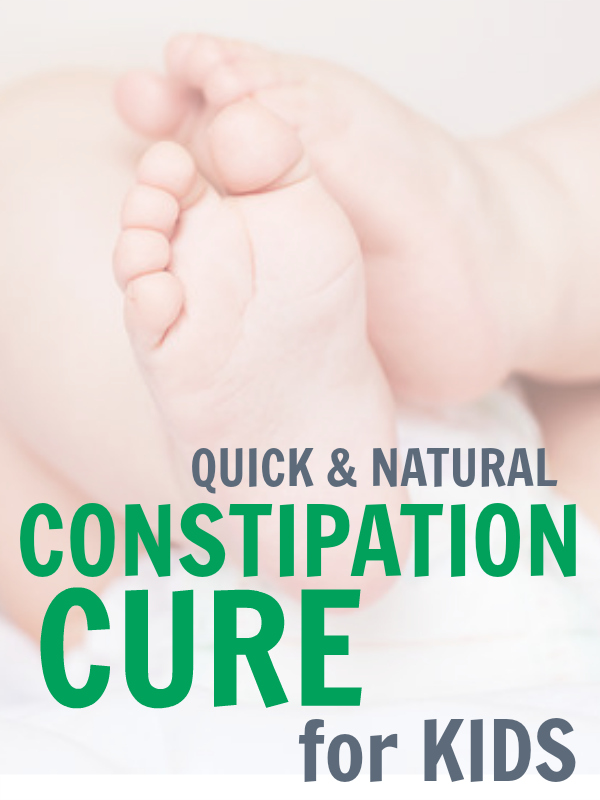 natural constipation cure for kids
